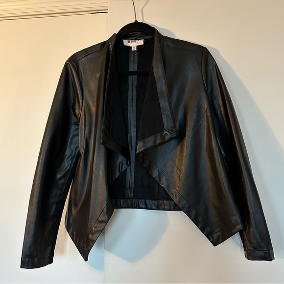 BB Dakota Jackets & Blazers - BB Dakota Moto Faux Leather Jacket
